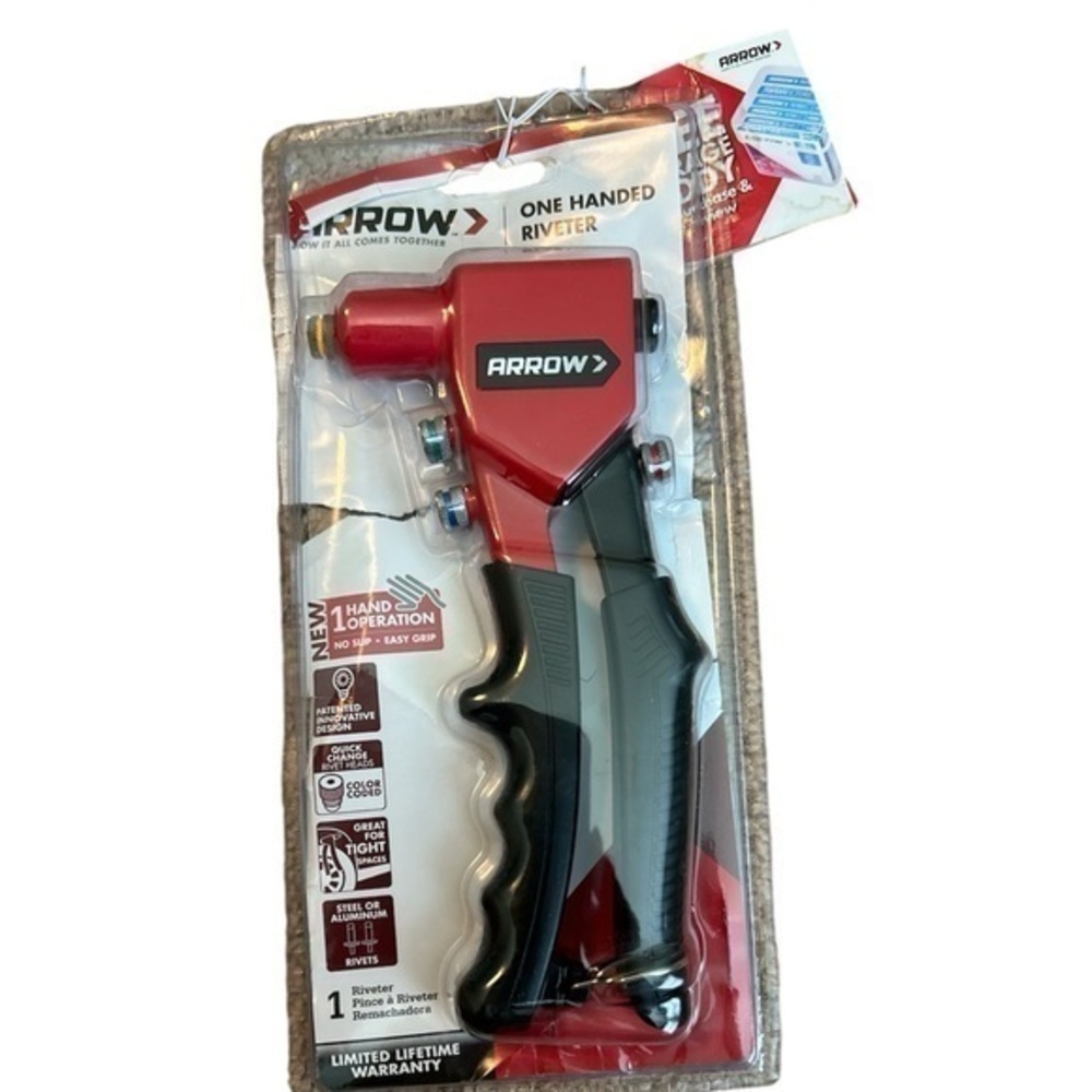 Arrow One Handed Riveter Tool Riveting Gun - Model RT188M